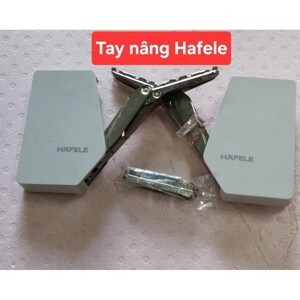 Bộ tay nâng 1 cánh Hafele Free Flap 3.15 xám F 372.91.350