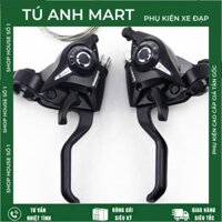 Bộ tay phanh tay đề xe đạp chính hãng Shimano 3*7 Tú Anh Mart Freeship