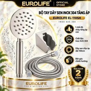Bộ tay sen Inox SUS 304 Eurolife EL-110SH