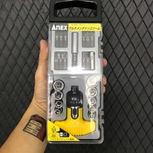 Bộ tay vặn chữ T tự động và mũi vít Anex No.2000