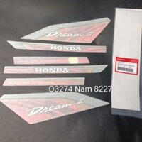 Bộ team lửa dán xe DREAM Thái zin chính hãng Honda