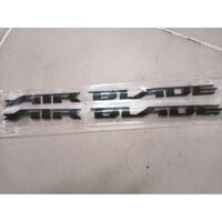 Bộ tem 2 chữ nổi AirBlade 2017 màu đen loại zin