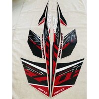 Bộ tem 3 lớp decal dán xe máy Yamaha Exciter 150 đời 2020 2021 màu trắng zin thái siêu đẹp