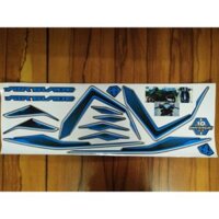 Bộ tem Airblade 2018 màu xanh hàng thiết kế