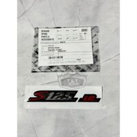 Bộ tem Chính Hãng Vespa S 125ie ; Vespa S 125 3vie ; Tem ốp tay xách S màu trắng
