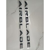Bộ tem chữ nổi Airblade 2020 màu đen new