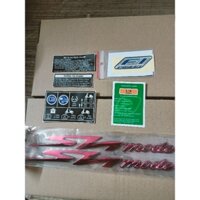 Bộ tem chữ nổi dán xe Sh mode đời mới 2021 đến 2024 như hình