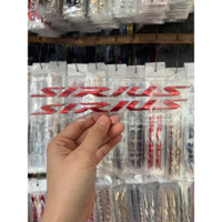 Bộ tem chữ nổi sirius màu đỏ loại zin cứng hàng nhập Thái Lan thái chất lượng cao dành trang trí riêng cho dòng xe này