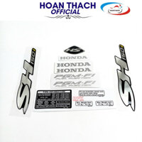 Bộ Tem Chữ Sh HOANTHACH Màu Bạc Và Thông Số Decal Dán Xe Sh Ý Đời 2008 ( Hàng Tốt ) SP017402