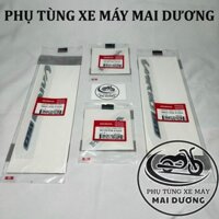 Bộ tem chữ "Vario 150",tem chữ "Honda" Vario 150 (2018) (4 chi tiết) nhập khẩu chính hãng Indonesia