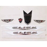 Bộ tem Click 125 2016 thái lan zin chính hãng Honda ( 6 miếng / bộ )