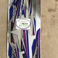 Bộ tem crom dán cho xe máy dream