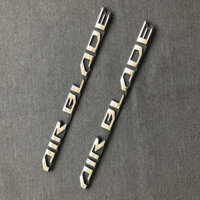 BỘ Tem decal chữ nổi AIR BLADE (2 CHỮ) - TEM MẪU ZIN