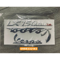 BỘ TEM DECAL VESPA LX 150 3Vie