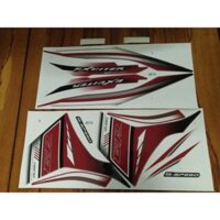 Bộ tem Exciter  135 màu trắng đỏ Gp 2012