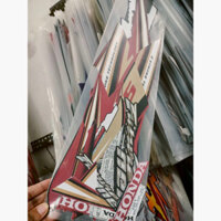 Bộ tem Future neo 2009 màu đỏ hàng nhập Thái Lan chất lượng cao dành trang trí riêng cho dòng xe này, tem in lụa