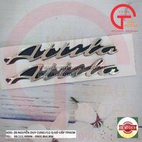 BỘ TEM NỔI XE SYM ATTILA BẠC