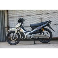 Bộ tem rời Jupiter bạc đen dán được các dòng xe Jupiter Z, V, MX có dàn áo như hình