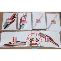 Bộ tem Super Dream 1998-2000 zin Honda Việt Nam