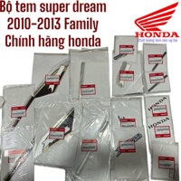 Bộ tem super dream 2010-2013 honda