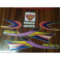 Bộ tem Suzuki Sport 2000 màu đỏ New