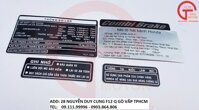 BỘ TEM THÔNG SỐ CHO XE HONDA AIR BLADE FI VIỆT