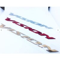 Bộ tem Vision chữ nổi 2015 - 2016 - 2017 zin chính hãng Honda. Tem một bên