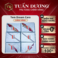 Bộ Tem Xe Dream Việt Caro Hàng Chính Hãng Honda Dày Dặn, Tem Supper Dream Dán Dream Việt, Dream Thái