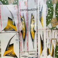 Bộ tem xe EXCITER 135 2011-2014 vàng RC zin chính hãng