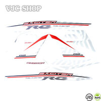 Bộ tem xe Exciter 150 RC màu trắng