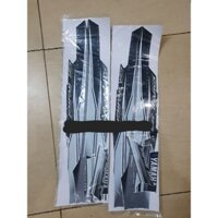 Bộ tem xe Sirius đen xám