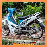 Bộ Tem xe Sirius trắng , tem rời cao cấp 3 lớp [KÈM QUÀ TẶNG]