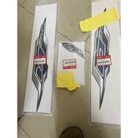 BỘ TEM XE WAVE A110CC XANH TÍM 2023 CHÍNH HÃNG