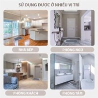 Bộ Thảm Bếp Silicon 02 tấm KT 40x60cm + 40x120cm Thấm Hút Chỉ Trong 3s Chống Trơn Trượt Nhanh Hiệu Quả  Cao Cấp