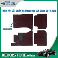 Bộ thảm rối lót chân ô tô 5 chỗ dành Mercedes SLK Class 2010-2016