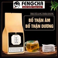 [Bổ thận âm dương ] Trà bổ thận Fengcha bổ thận âm , bổ thận dương , cân bằng âm dương trong thận bịch 30 gói lọc