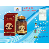 Bổ Thận Âm Dương WT2, Bổ thận Nam Và Nữ, Cải Thiện chức năng thận sinh lý, tiểu đêm. Lọ Thủy tinh 40 viên, chính hàng.