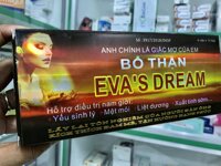 Bổ Thận EVA’S DREAM – Hỗ Trợ Điều Trị Yếu Sinh Lý, Xuất Tinh Sớm (10 hộp x 2 gói x 2 viên)