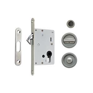 Bộ thân khóa cho cửa trượt màu đồng bóng PVD Hafele 911.26.527