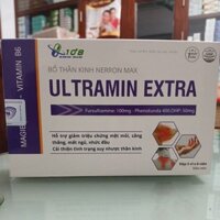 Bổ thần kinh Nerron Max Ultramin Extra bổ sung Magie B6 hỗ trợ giảm mệt mỏi, mất ngủ, tê bì tay chân, ngày dùng 1 viên