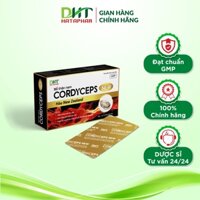 Bổ thận nam Cordyceps DHT HATAPHAR hỗ trợ tăng cường sinh lực và khả năng sinh lý nam - Hộp 3 vỉ x 10 viên