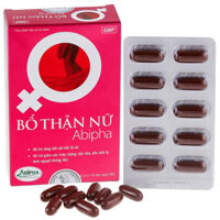Bổ thận nữ Abipha, Hỗ trợ bổ khí huyết, bổ thận âm, tăng tiết nội tiết tố nữ