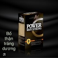 Bổ thận tráng dương cực hiệu quả cho nam POWER MEN STRONG hoàn toàn từ thảo dược thiên nhiên
