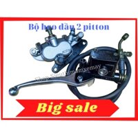 Bộ thắng dầu trước dùng cho xe Sirius / Wave ZX / RS / Future Neo 2 píttong