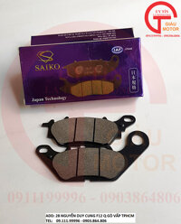 BỐ THẮNG ĐĨA CHO XE EXCITER 135 ,NOUVO, SIRIUS, TAURUS HIỆU SAIKO