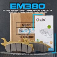 Bố thắng dĩa ELIG EM380 PCX 2018 - 2020/SH MODE CBS 2019/ZOOMER X/ ADV 150 CBS/ ADV 160 CBS - Má p