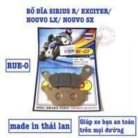 bố thắng đĩa sirius R exciter nouvo Lx nouvo Sx trước RUE-O cho sản xuất thái lan thanh khang YA002 [bonus]