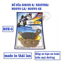 Bố thắng đĩa trước RUE-O cho Sirius R Exciter Nouvo Lx Nouvo Sx sản xuất thái lan thanh khang YA002 [bonus]