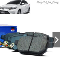 Bố thắng đĩa trước Vios 2014-2018  2008 Bộ sau một đôi má phanh tang trống đùm Toyota đời 2016 2015 2017 xe hơi ô tô