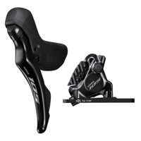 Bộ Thắng Đĩa Xe Đạp SHIMANO 105 ST-R7120(L), BR-R7170(F), For 160mm Rotor, Resin Pad(W/FIN), SL Inner 1800mm, SM-BH90 1000mm, OT-SP41 600mm Brake Assembled Set